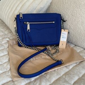 Rebecca Minkoff Avery Crossbody, Bright Blue, NWT